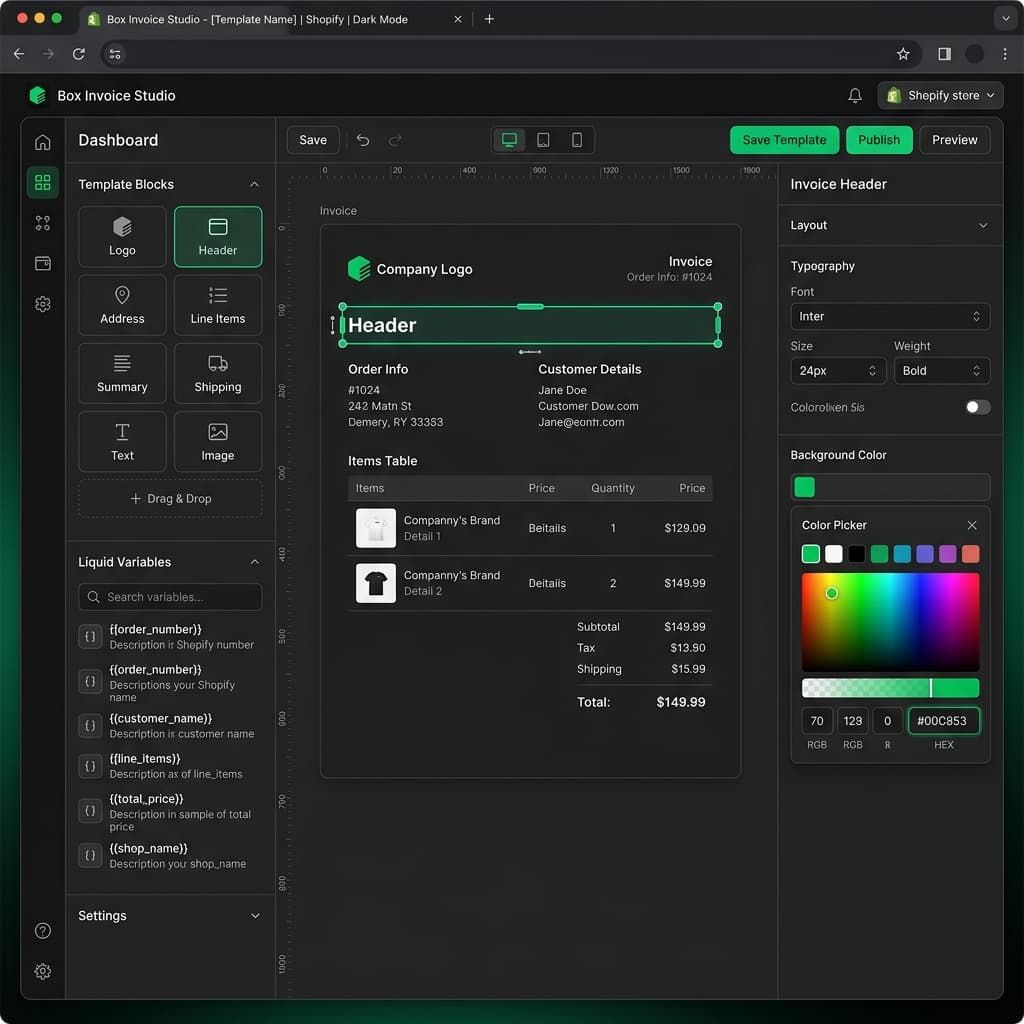 Visual Canvas Editor